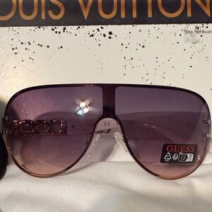 Guess Gradient Purple Women's Sunglasses